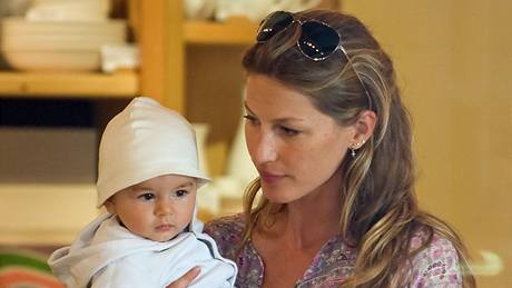 Gisele Bündchenová se synem Benjaminem