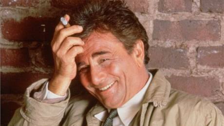 Peter Falk jako poruík Columbo