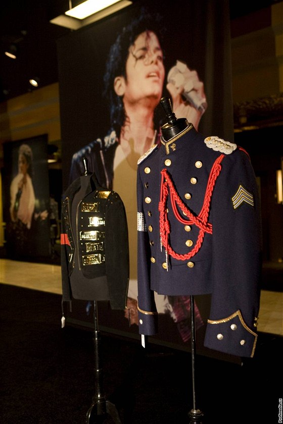 Výstava osobních vcí Michaela Jacksona