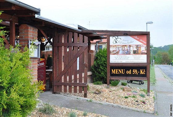 Restaurace Pod Starou hrukou v Bílovicích nad Svitavou