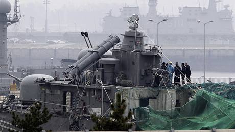 Torpédo KLDR, které potopilo jihokorejskou korvetu chonan, má na sob severokorejský nápis (20. kvtna 2010)