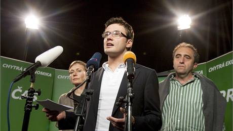 Strana zelených ve volbách neupla, její pedseda Ondej Lika oznámil rezignaci vedení. (29. kvtna 2010)