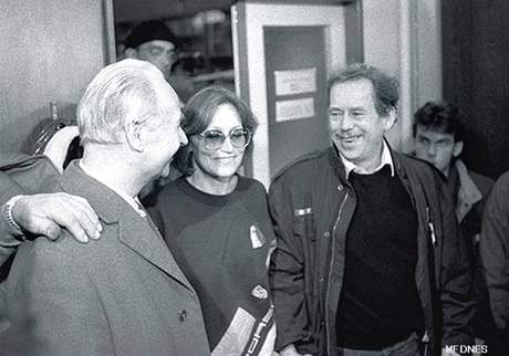 Alexandr Dubek, Marta Kubiov a Vclav Havel