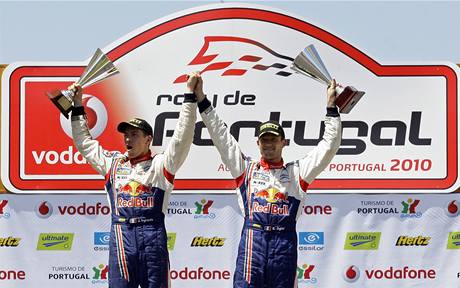 Sbastien Ogier a Julien Ingrassia slav triumf v Portugalsk rallye.
