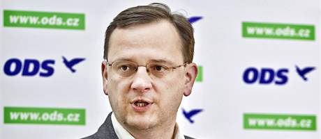 Volební lídr ODS Petr Neas. (1. ervna 2010)
