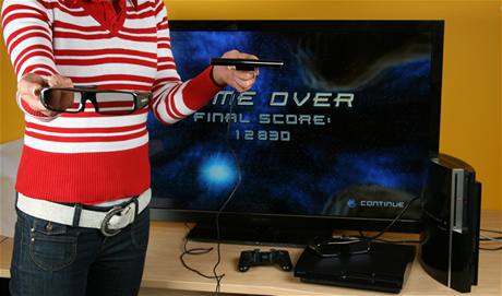 Sony 3D televize a Playstation 3