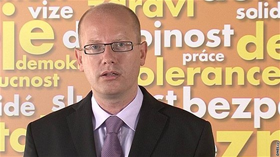 Bohuslav Sobotka, úadující pedseda SSD.