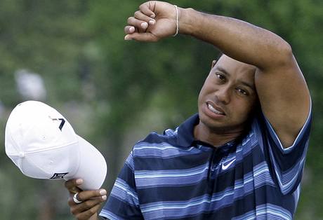 Tiger Woods, prvn kolo Memorial Tournament 2010.