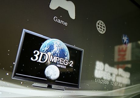 Sony 3D televize a Playstation 3 