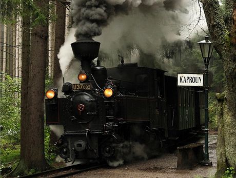 Jindichohradeck zkokolejka, zastvka Kaproun