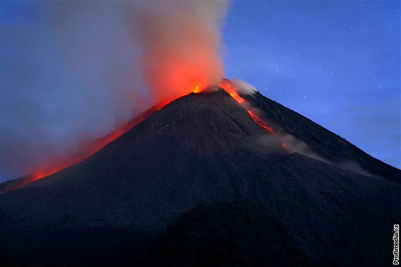 Indonésie, Merapi