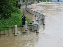 Zplavy ve Vesel nad Moravou (2. ervna 2010).