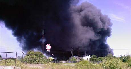Poár pneumatik v Tuimicích (17.6.2010)
