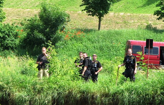 Starou enu v lese hledalo asi padesát policist a dvacet dobrovolných hasi. Ilustraní foto.