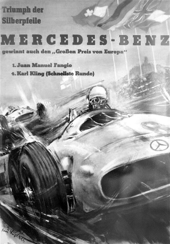 Do historie závodního týmu Mercedes se Alfred Neubauer nesmazateln zapsal