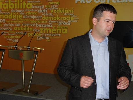 Nov volebn manaer SSD, poslanec Jan Hamek (18.6.2010)