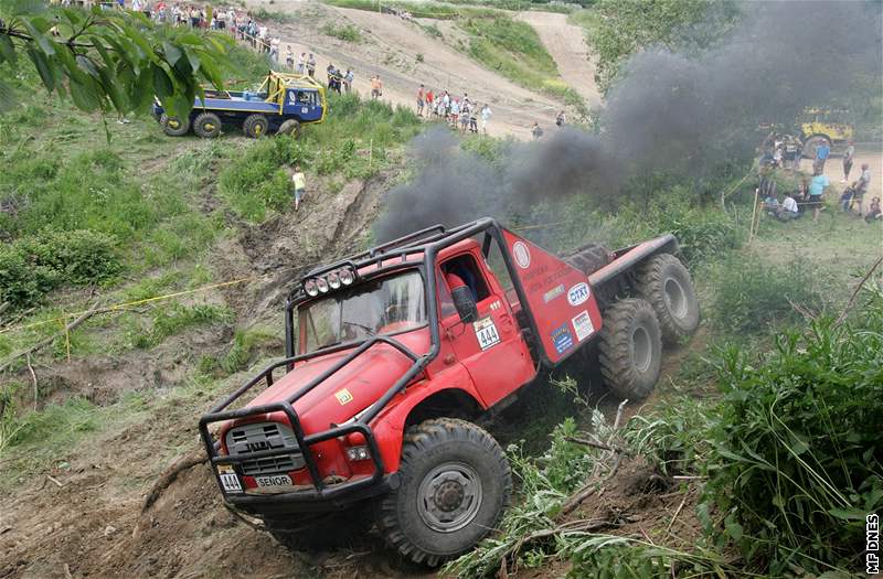 Mistrovství R v trucktrialu v Krásné Líp 