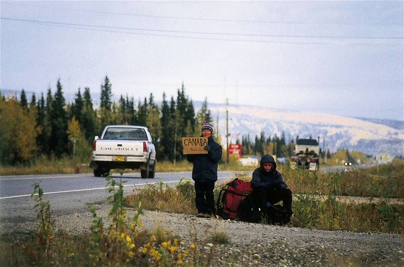 Stopování na Alaska Highway chce trplivost