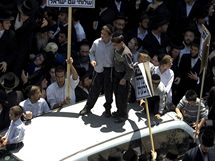Demonstrace akenzskch id v Jeruzalm (17. ervna 2010)