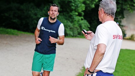 Na výbrový trénink do Obory Hvzda dorazilo nakonec deset soutících