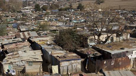 Soweto, chudinská tvr v Johannesburgu