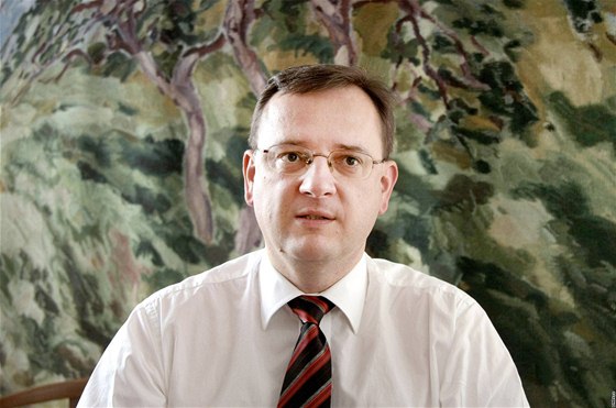 Pedseda ODS Petr Neas.