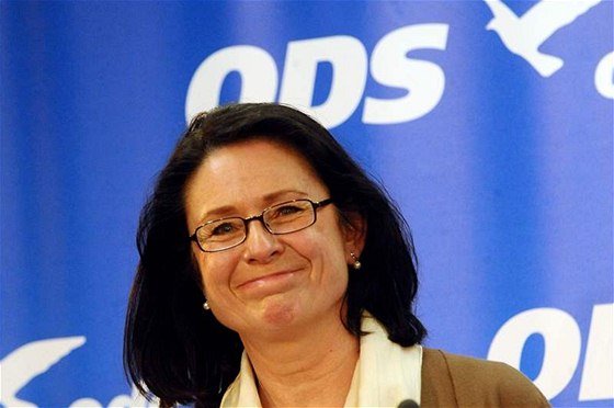 První místopedsedkyní se na kongresu ODS stala Miroslava Nmcová (20. 6. 2010)
