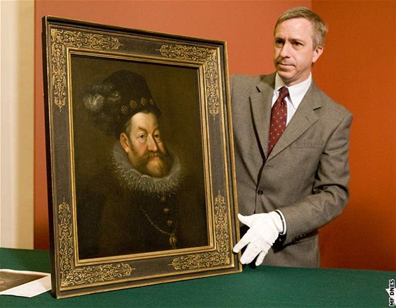 Portrét Rudolfa II. od Hanse von Aachena dorazil do Prahy