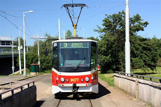 Tramvajové koleje budou opraveny do zahájení Matjské pout. Ilustraní foto