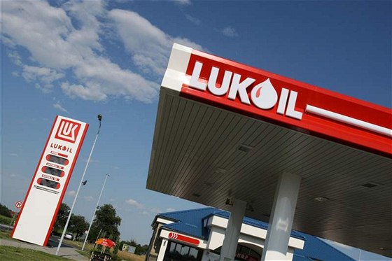 erpací stanice Lukoil.