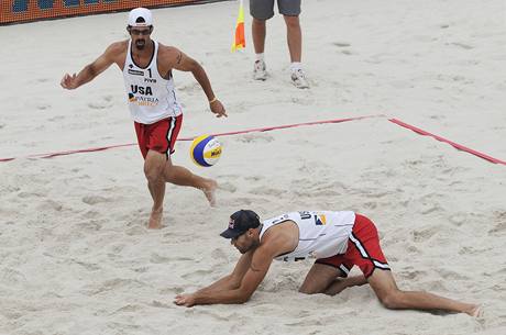Todd Rogers (vlevo) a Phil Dalhausser