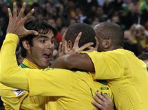 BRAZILSK RADOST. Hri Brazlie oslavuj gl, kter prv vstelili.