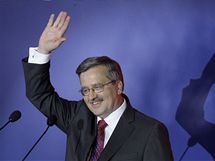 Polsk prezidentsk kandidt Bronislaw Komorowski