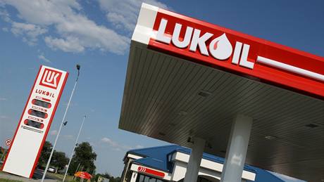 erpací stanice Lukoil.