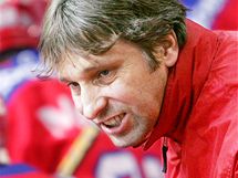 Hokejov trenr Josef Janda.