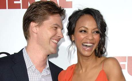 Keith Britton a Zoe Saldana 