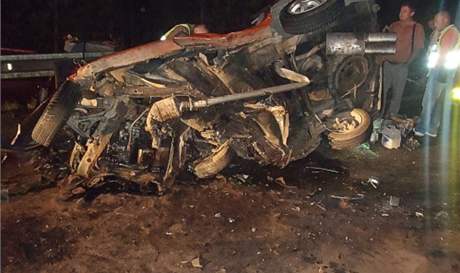 Nehoda v Karviné, pi které zemelo pt lidí (9. 7. 2010)