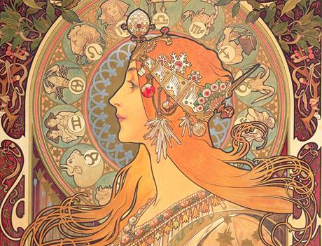 z vstavy Alfons Mucha: Apoteza lsky