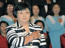 Kyrgyzsk politika Roza Otunabejevov byla oficiln uvedena do prezidentskho adu (3. 7. 2010)