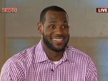 LeBron James oznamuje sv rozhodnut stt se hrem Miami Heat