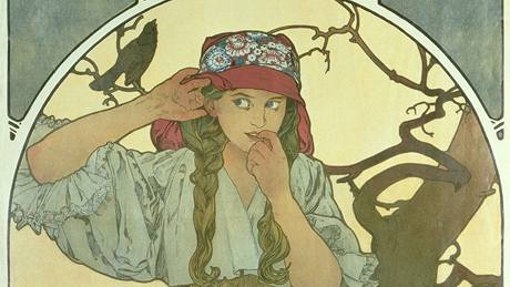 z výstavy Alfons Mucha: Apoteóza lásky