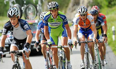 TOP VSLEDEK. Roman Kreuziger dojel v 8. etap Tour de France na tvrtm mst.