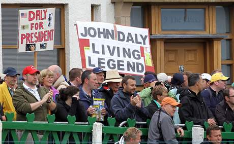 Fanouci Johna Dalyho, British Open 2010.