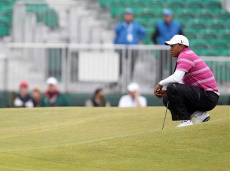 Tiger Woods, 1. kolo British Open, St. Andrews