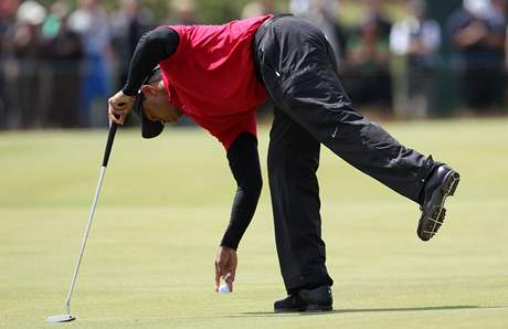 Tiger Woods, British Open, St. Andrews, 4. kolo