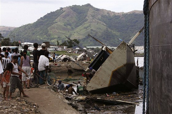 Na Filipínách si tajfun Conson vyádal 38 lidských ivot (15. ervence 2010)