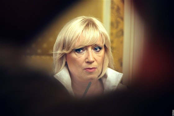 Slovenská premiérka Iveta Radiová. (19. ervence 2010)