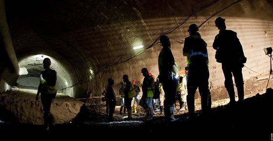 Výstavbu tunelu Blanka proví Nmci a výcai. Ilustraní foto