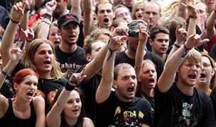 Festival Masters of Rock se moná bude sthovat, dvodem je postoj nového vedení vizovické radnice. Ilustraní foto