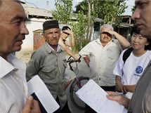 Humanitrn pomoc v Kyrgyzstnu.